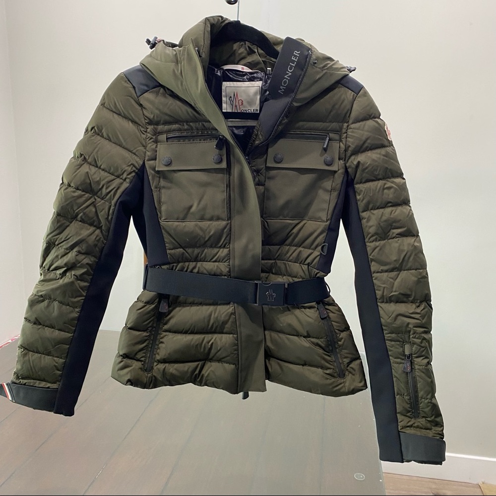 Olive green Women Moncler Jacket